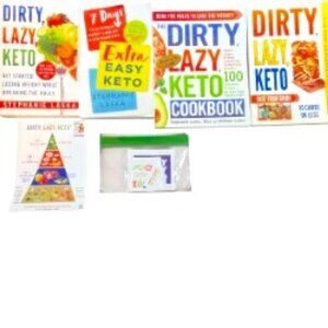 Dirty, Lazy, Keto Book 4 BOOK Bundle + EXTRAS– Stephanie Laska